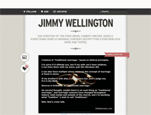 Tablet Screenshot of jimmywellington.com